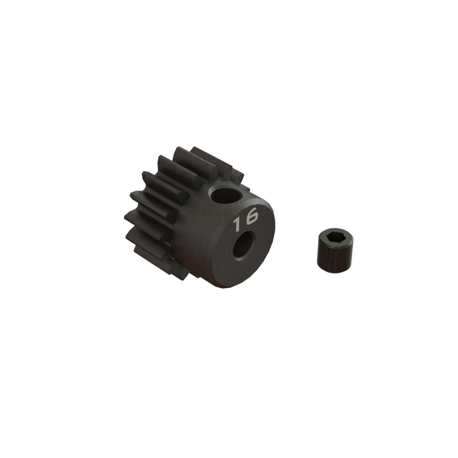 ARRMA 16T 0.8Mod 1/8" Bore CNC Steel Pinion Gear 3 ARRMA 16T 0.8Mod 1/8" Bore CNC Steel Pinion Gear