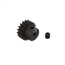 ARRMA 18T 0.8Mod 1/8" Bore CNC Steel Pinion Gear