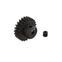 ARRMA 24T 0.8Mod 1/8" Bore CNC Steel Pinion Gear
