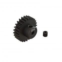 ARRMA 26T 0.8Mod 1/8" Bore CNC Steel Pinion Gear