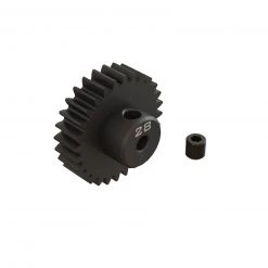 ARRMA 28T 0.8Mod 1/8" Bore CNC Steel Pinion Gear