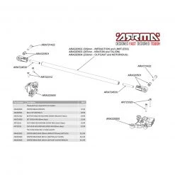 ARRMA Center Brace Mounts -ARRMA Sales ARA320500 A1 RJKKGWQD