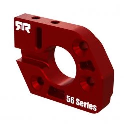 ARRMA Aluminum Motor Plate 56 Series Red