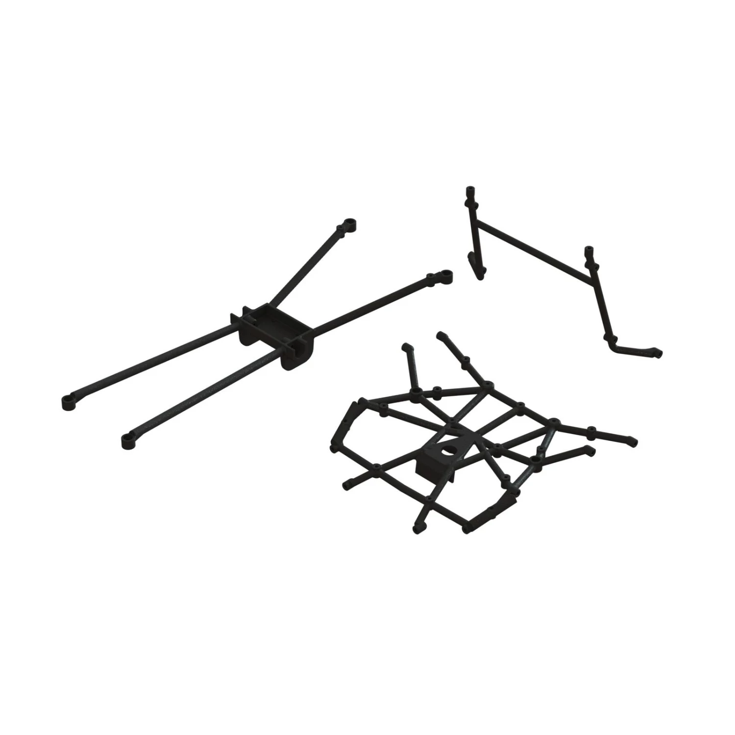 ARRMA Body Cage Inner Supports, Black 3 ARRMA Body Cage Inner Supports, Black