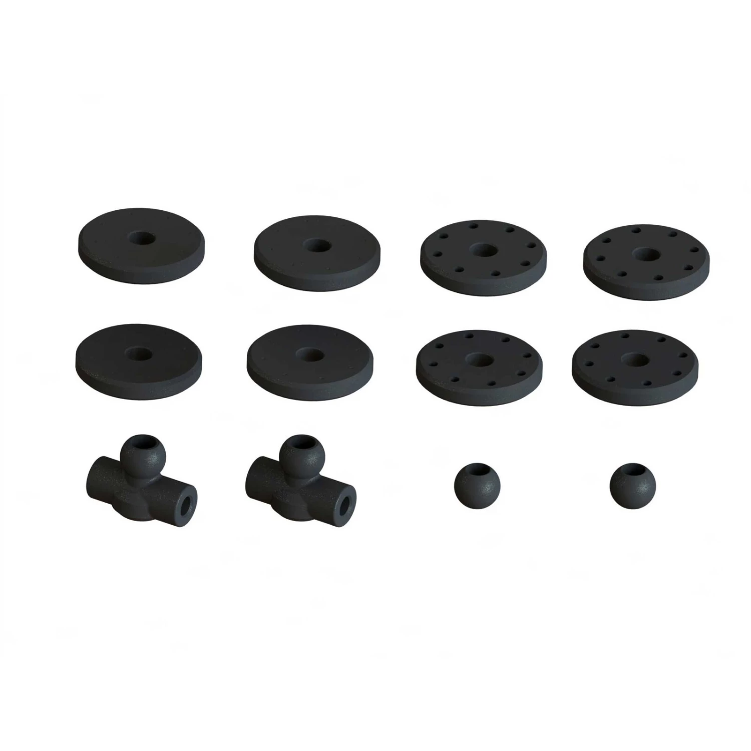 ARRMA Shock Set, 16mm Bore, 117mm Length, 550cSt Oil 4 ARRMA Shock Set, 16mm Bore, 117mm Length, 550cSt Oil - Image 2