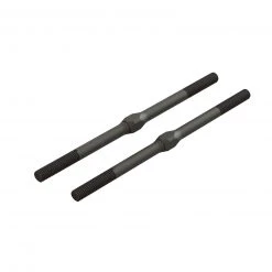 ARRMA Steel Turnbuckle, M4 x 85mm Black (2)