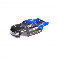 ARRMA 1/10 Painted Body, Black/Blue: KRATON 4X4 4S BLX