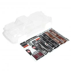 ARRMA 1/5 Clear Body Shell with Decals: OUTCAST 8S