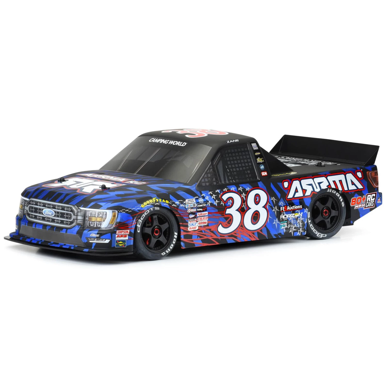 ARRMA No. 38 Ford NASCAR Truck Limited Edition Body: INFRACTION 6S BLX 4 ARRMA No. 38 Ford NASCAR Truck Limited Edition Body: INFRACTION 6S BLX - Image 2