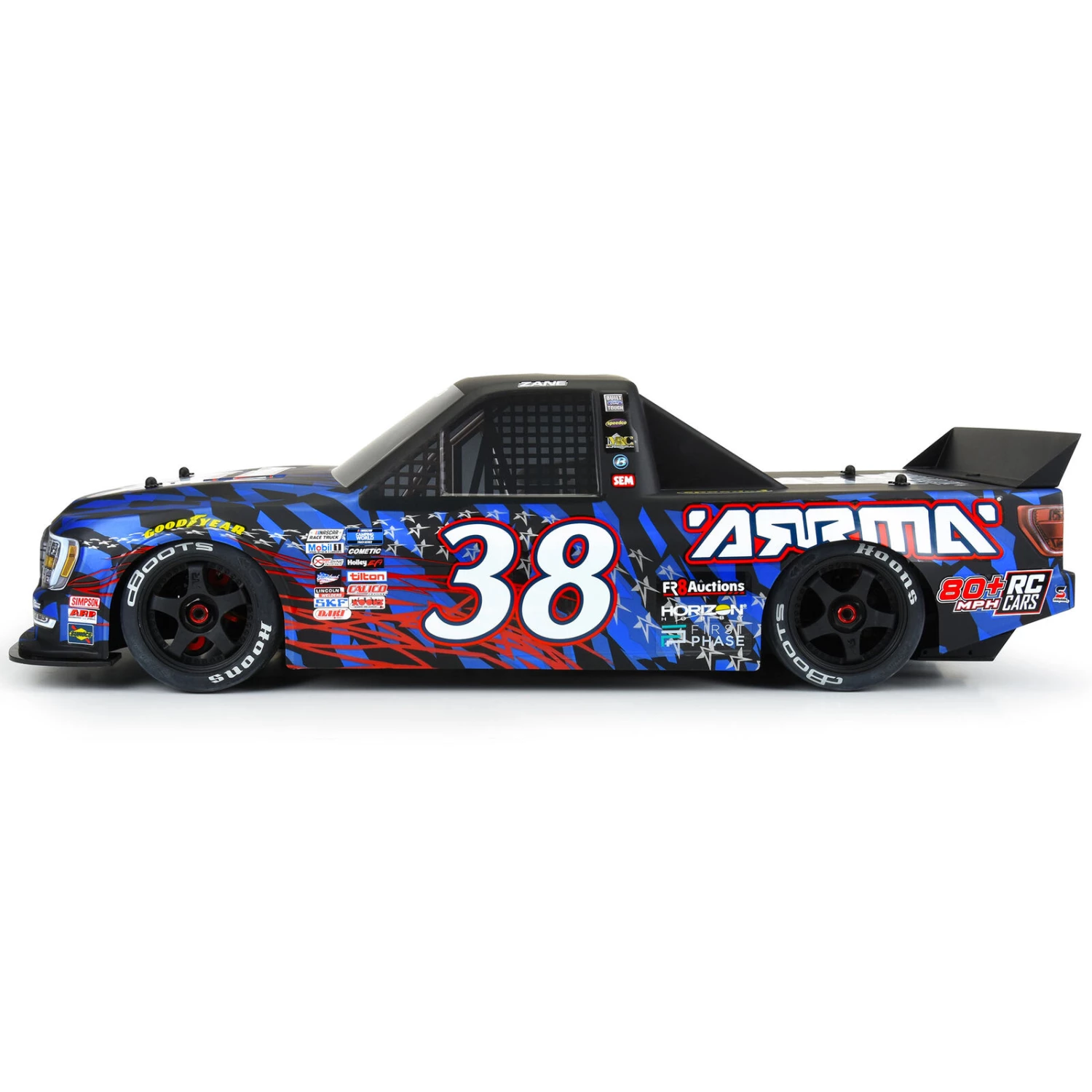 ARRMA No. 38 Ford NASCAR Truck Limited Edition Body: INFRACTION 6S BLX 5 ARRMA No. 38 Ford NASCAR Truck Limited Edition Body: INFRACTION 6S BLX - Image 3