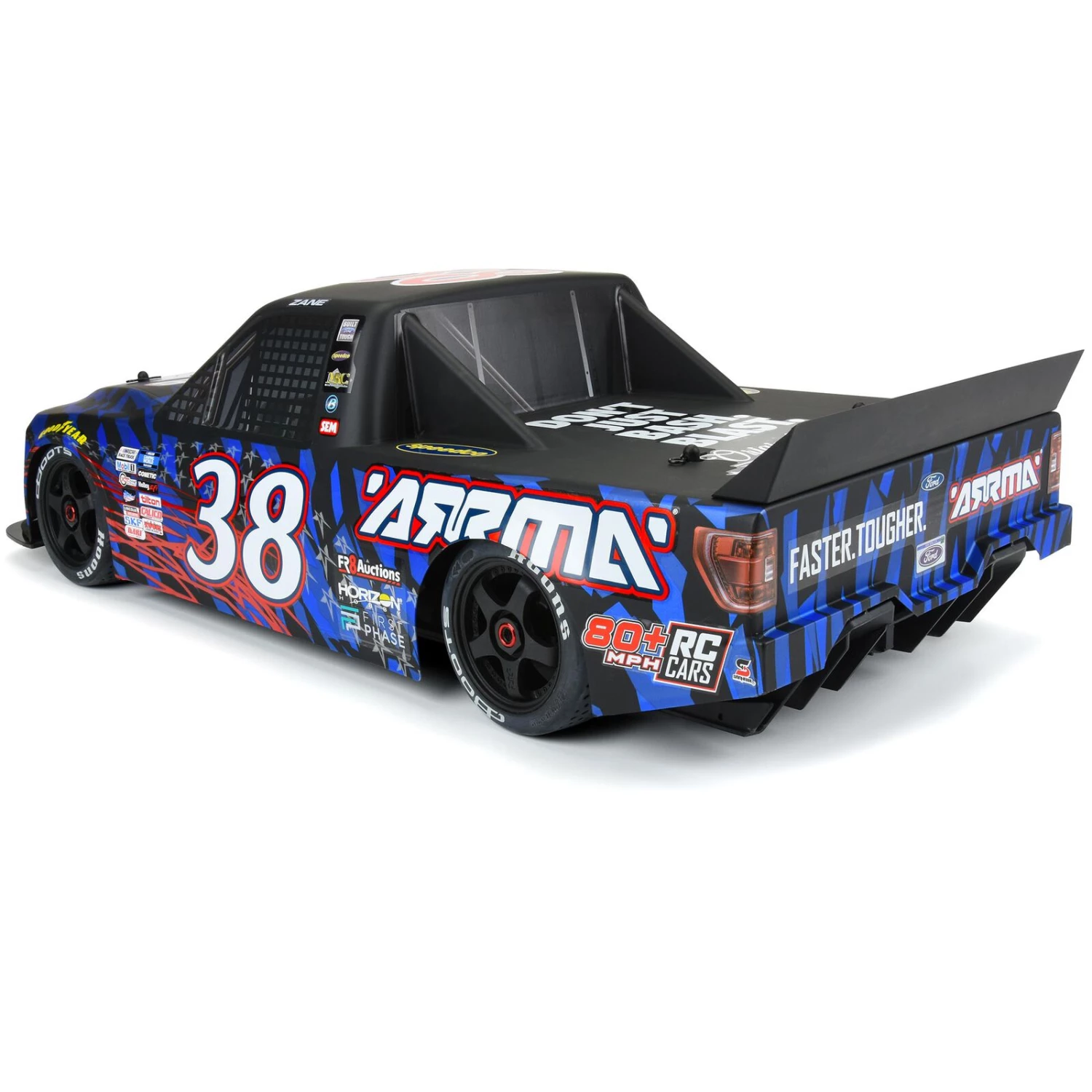 ARRMA No. 38 Ford NASCAR Truck Limited Edition Body: INFRACTION 6S BLX 6 ARRMA No. 38 Ford NASCAR Truck Limited Edition Body: INFRACTION 6S BLX - Image 4