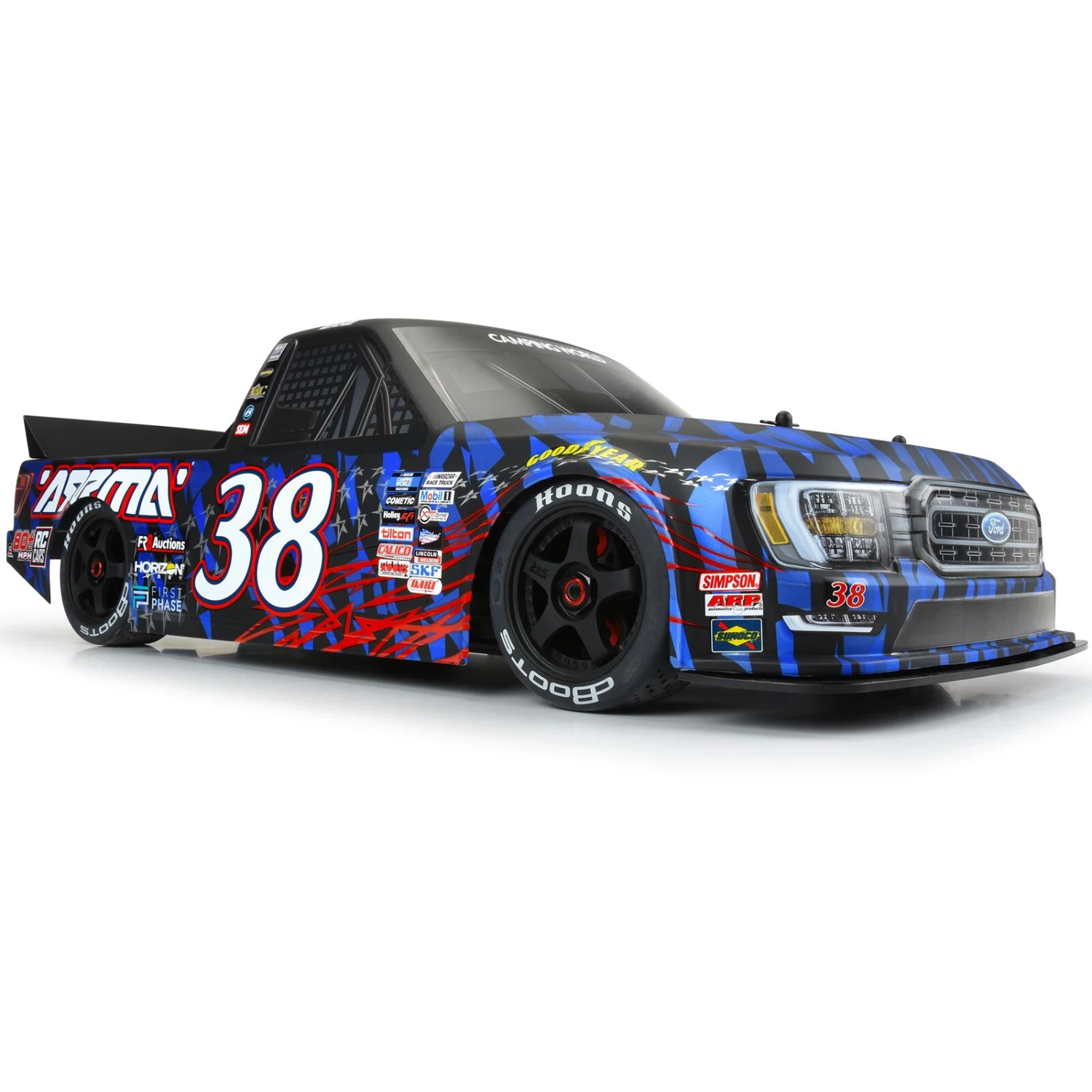 ARRMA No. 38 Ford NASCAR Truck Limited Edition Body: INFRACTION 6S BLX 7 ARRMA No. 38 Ford NASCAR Truck Limited Edition Body: INFRACTION 6S BLX - Image 5