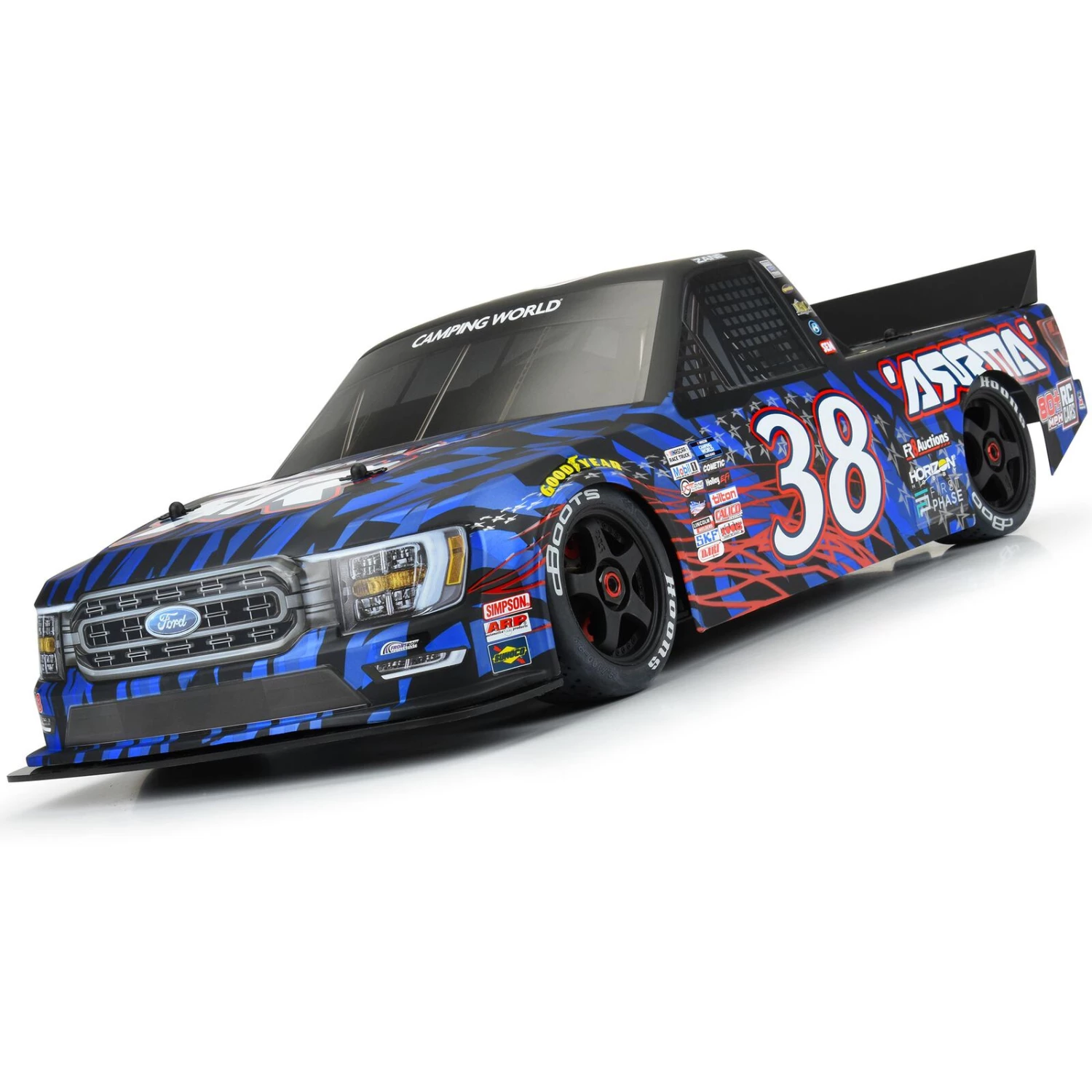ARRMA No. 38 Ford NASCAR Truck Limited Edition Body: INFRACTION 6S BLX 8 ARRMA No. 38 Ford NASCAR Truck Limited Edition Body: INFRACTION 6S BLX - Image 6