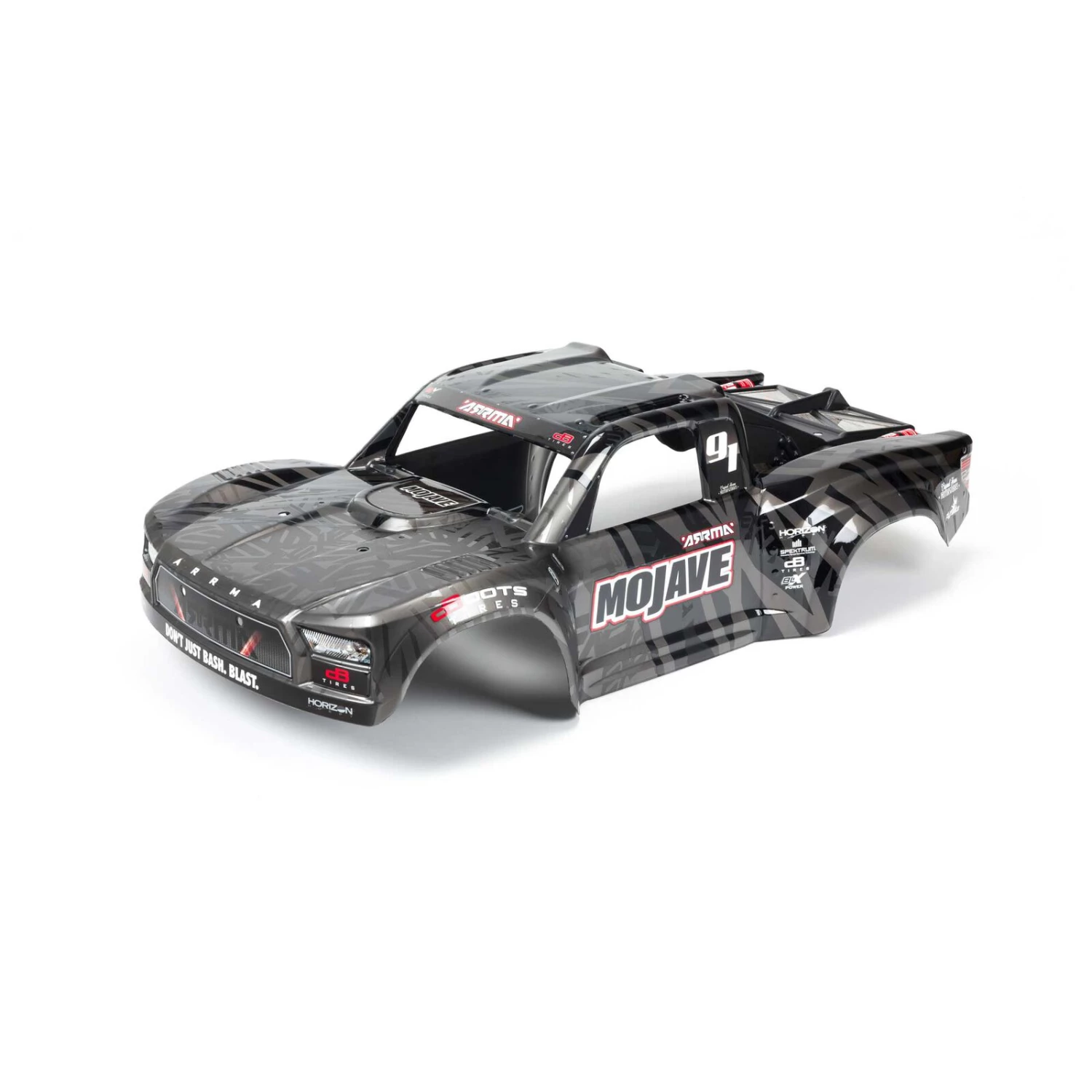 ARRMA 1/7 Painted Body, Black: MOJAVE 6S EXB 3 ARRMA 1/7 Painted Body, Black: MOJAVE 6S EXB