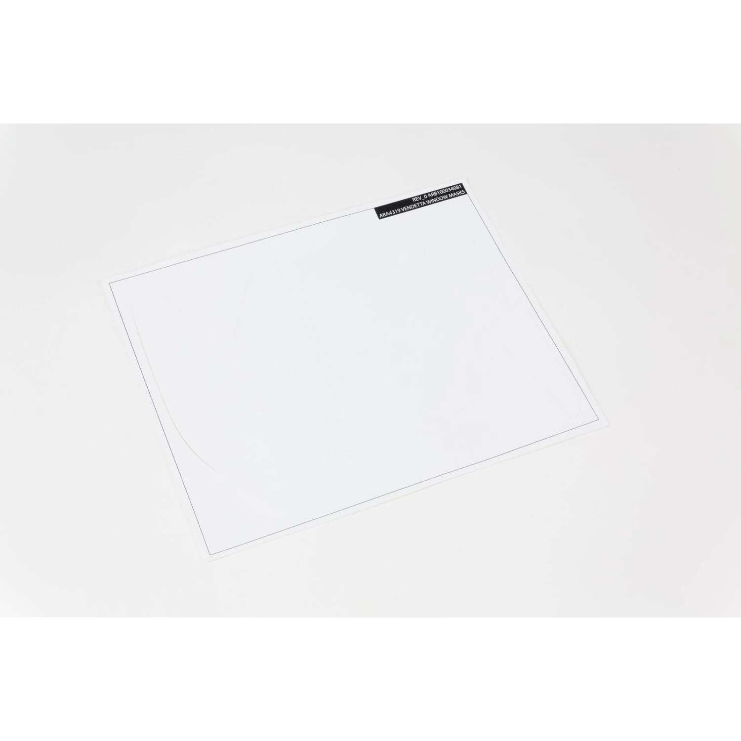 ARRMA 1/8 Clear Body with Decals: VENDETTA 4X4 6 ARRMA 1/8 Clear Body with Decals: VENDETTA 4X4 - Image 4