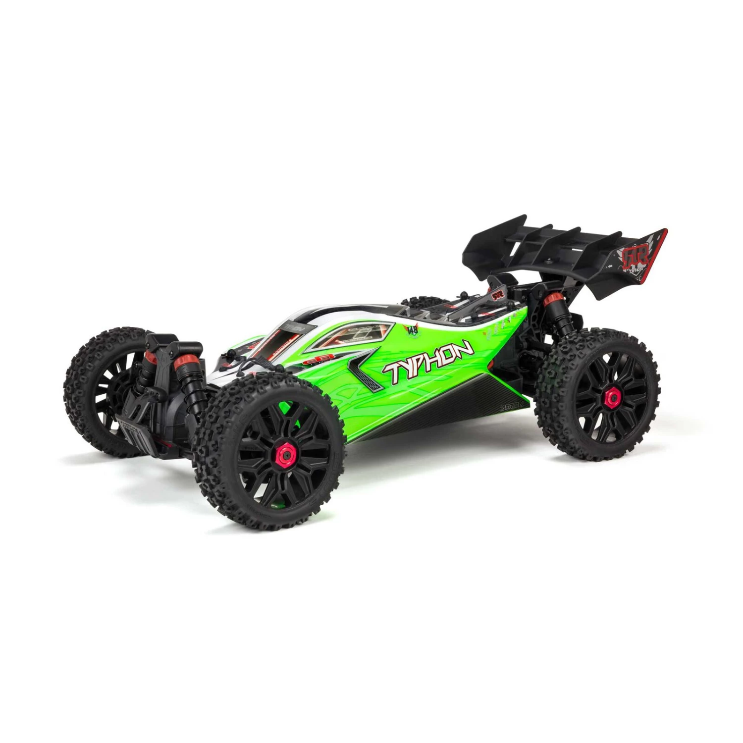 ARRMA 1/8 TYPHON 4WD V3 MEGA 550 Brushed Buggy RTR, Green 3 ARRMA 1/8 TYPHON 4WD V3 MEGA 550 Brushed Buggy RTR, Green