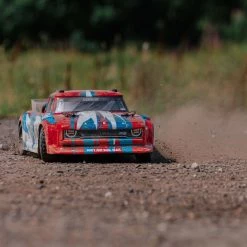 ARRMA 1/8 INFRACTION 4WD MEGA Resto-Mod Truck RTR, Red/Blue -ARRMA Sales ARA4215V3T1 A0 JMHS8ZOR