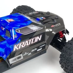 ARRMA 1/10 KRATON 4X4 4S V2 BLX Speed Monster Truck RTR, Blue - SCRATCH & DENT -ARRMA Sales ARA4408V2T2SND A10 4UNELJSR