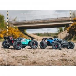 ARRMA 1/10 KRATON 4X4 4S V2 BLX Speed Monster Truck RTR, Blue - SCRATCH & DENT -ARRMA Sales ARA4408V2T2SND A13 4UNELJSR