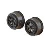 ARRMA 1/10 SC Front/Rear 2.2/3.0 Wheels, 14mm Hex, Black Chrome (2) -ARRMA Sales ARA510098 A0 W3JWT6EC