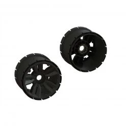ARRMA MT Wheels, 4.9in 24mm Hex (2)