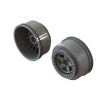ARRMA SC 2.2" 3.0" Wheel 14mm Hex Gun Metal (2)