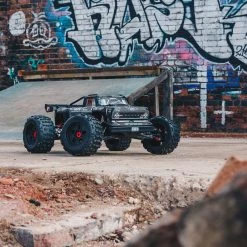 ARRMA 1/5 OUTCAST 4WD EXtreme Bash Roller Stunt Truck, Black - SCRATCH & DENT -ARRMA Sales ARA5210SND A03 5ZE0HYQ8