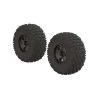 ARRMA Dboots 'Fortress SC' Tire Set Glued Gun Metal (2) -ARRMA Sales ARA550087 A0 3OEKUCEA