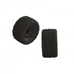 ARRMA 1/10 dBoots Katar MT Pre-Mounted Tire 14mm Hex (2)