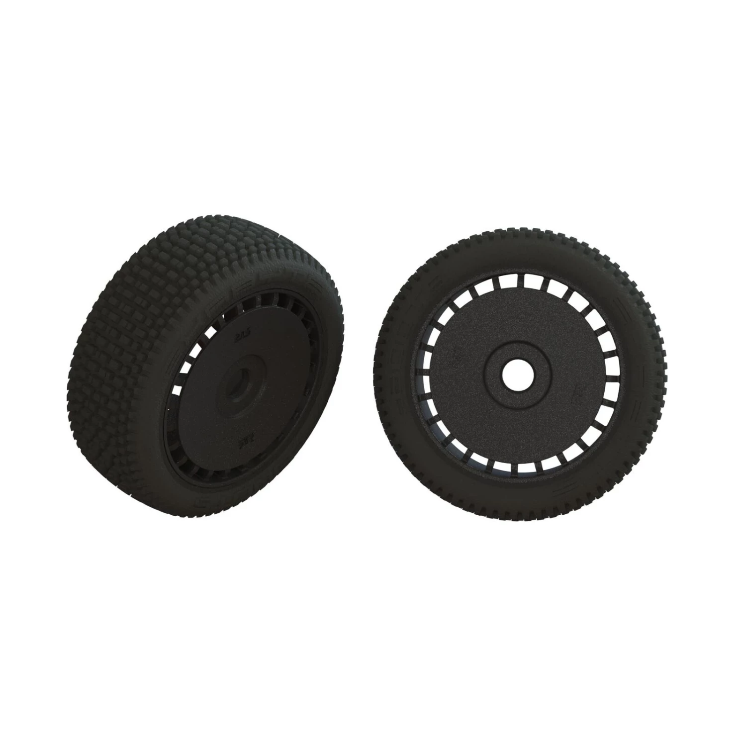 ARRMA dBoots Exabyte Glued Tire Set, Black (2) 3 ARRMA dBoots Exabyte Glued Tire Set, Black (2)
