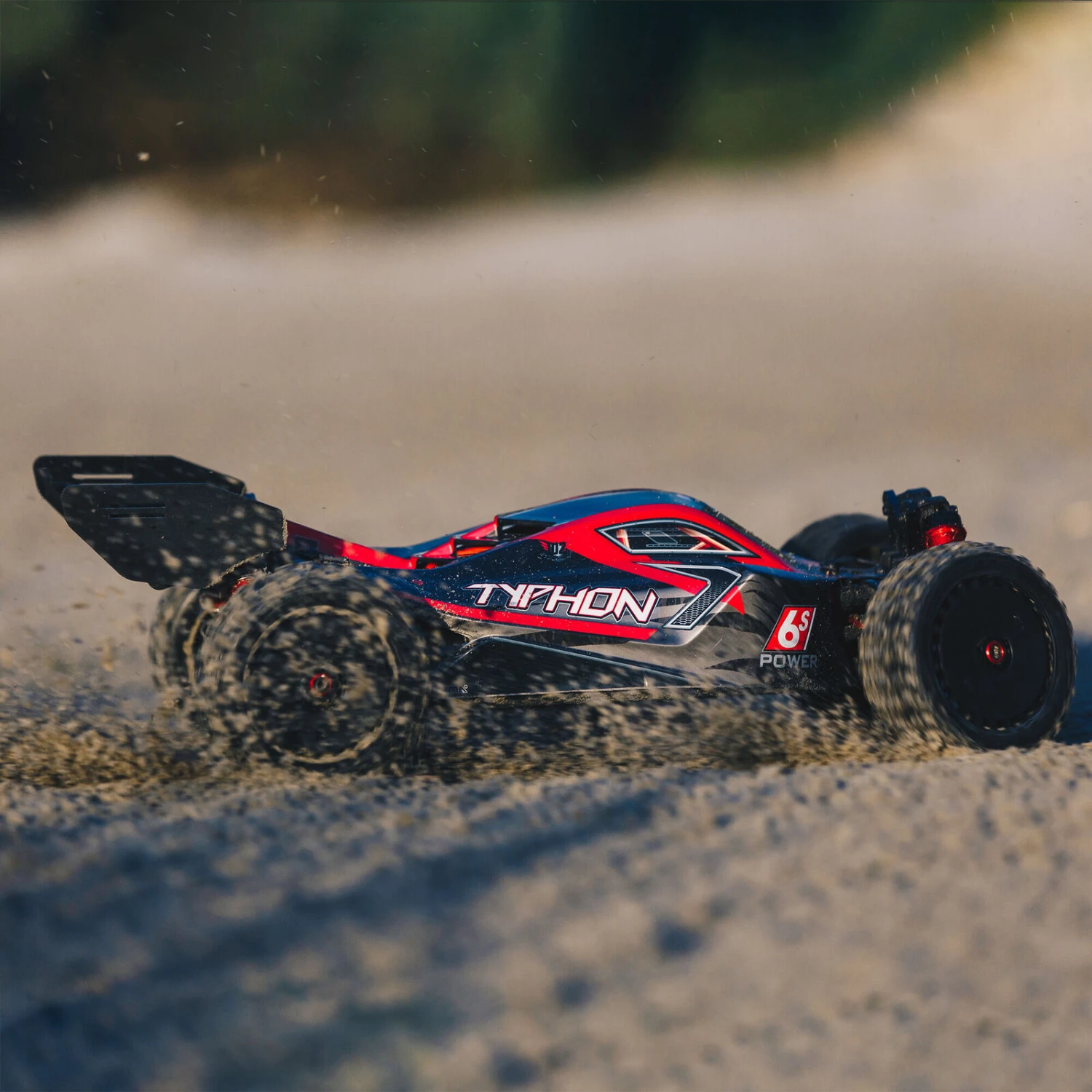 ARRMA 1/8 TYPHON 6S V5 4WD BLX Buggy with Spektrum Firma RTR, Black 6 ARRMA 1/8 TYPHON 6S V5 4WD BLX Buggy with Spektrum Firma RTR, Black - Image 5