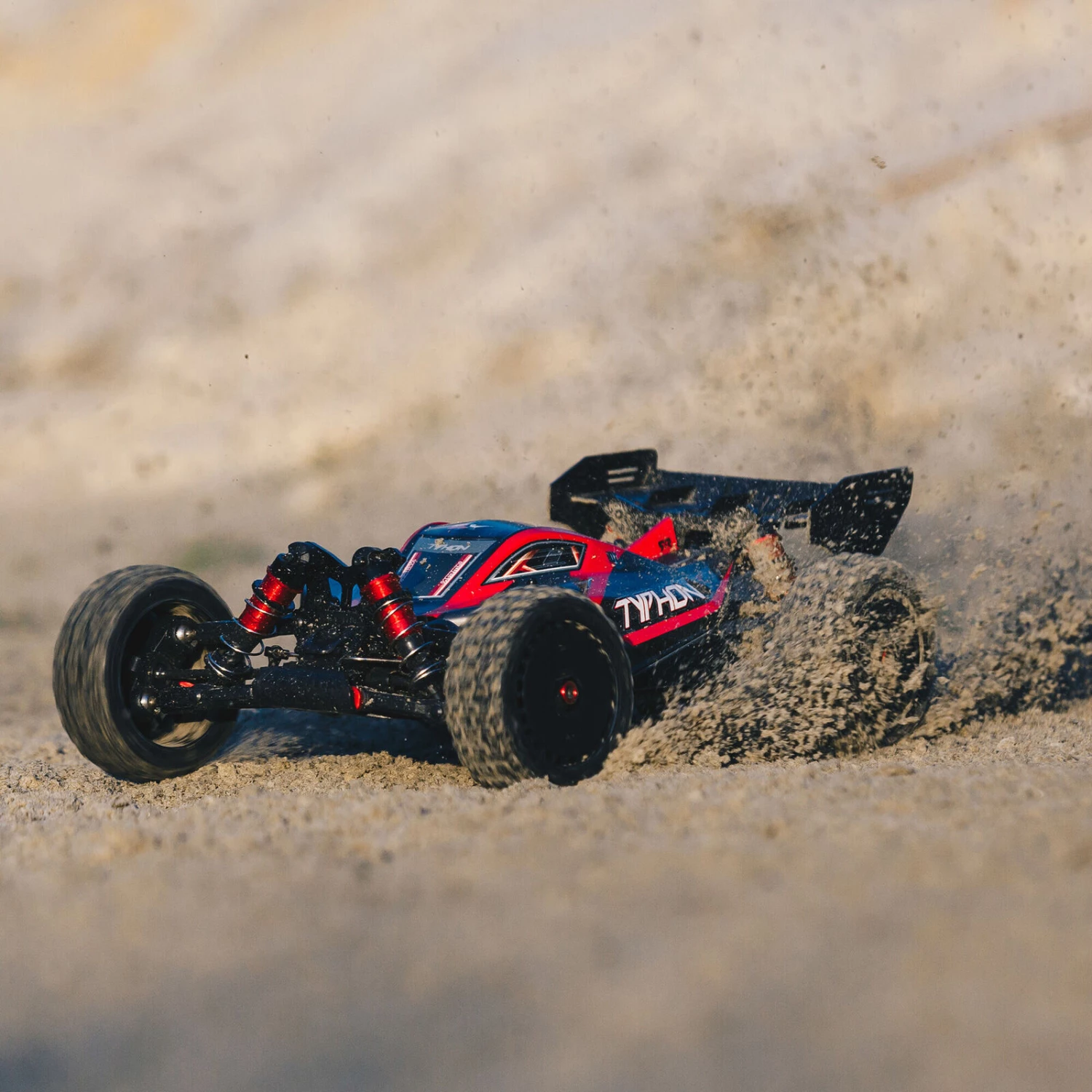 ARRMA 1/8 TYPHON 6S V5 4WD BLX Buggy with Spektrum Firma RTR, Black 8 ARRMA 1/8 TYPHON 6S V5 4WD BLX Buggy with Spektrum Firma RTR, Black - Image 7