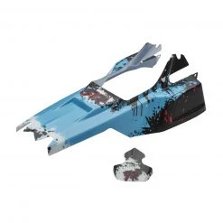 ARRMA Painted Body with Decals, Blue: Raider 2014 Mega