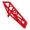 ARRMA TVP Frame Aluminum Red: Nero