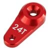 ARRMA Servo Horn Metal 24T Aluminum Red -ARRMA Sales ARAC8870 A0 ZVCMJAUM