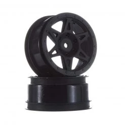 ARRMA 1/10 Front 2.2/3.0 Wheels, 12mm Hex, Black: Raider