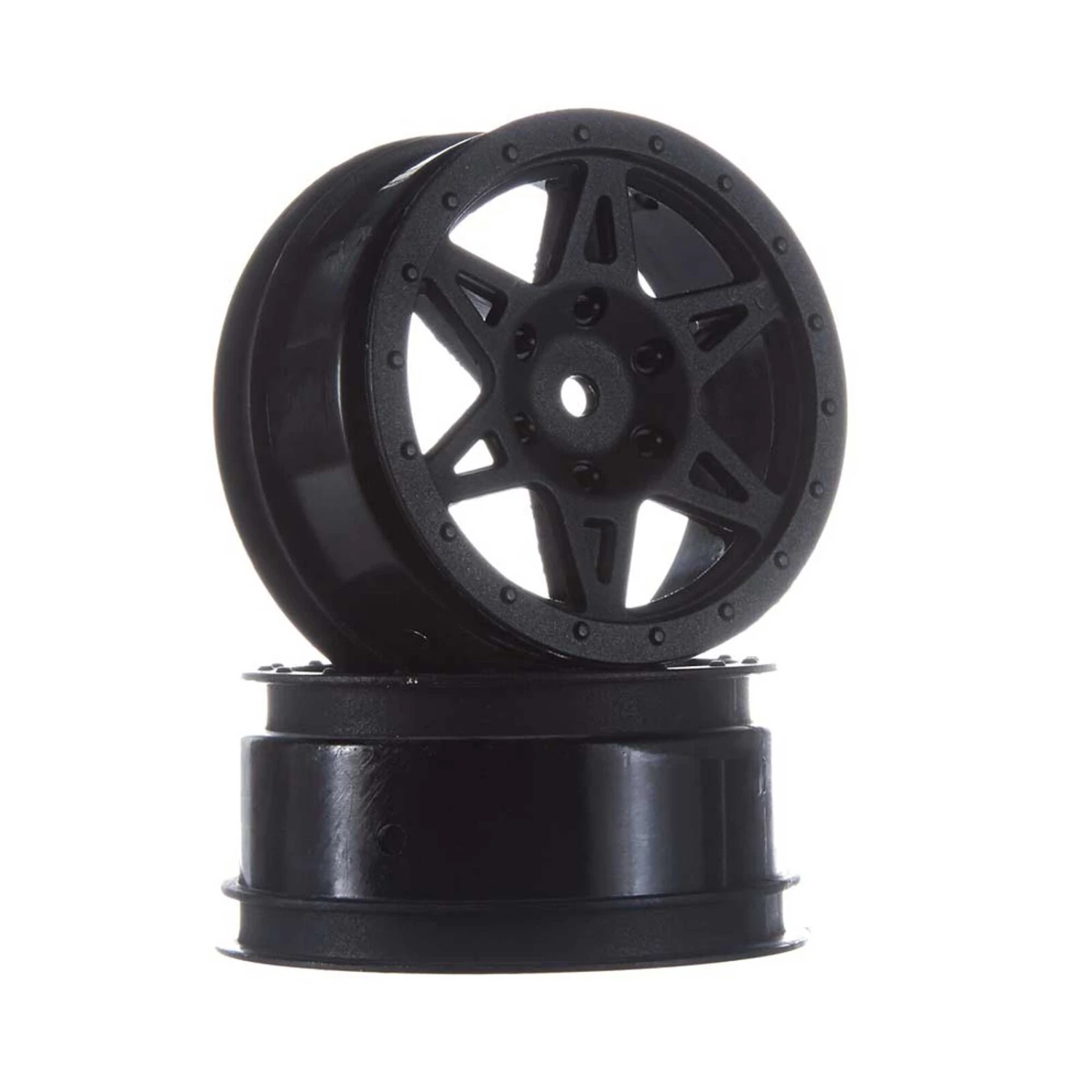 ARRMA 1/10 Front 2.2/3.0 Wheels, 12mm Hex, Black: Raider 3 ARRMA 1/10 Front 2.2/3.0 Wheels, 12mm Hex, Black: Raider