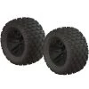 ARRMA 1/10 dBoots Fortress MT 2.2/3.0 Pre-Mounted Tires, 14mm Hex, Black (2)