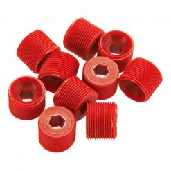 ARRMA Hub Nut Red (10): Nero