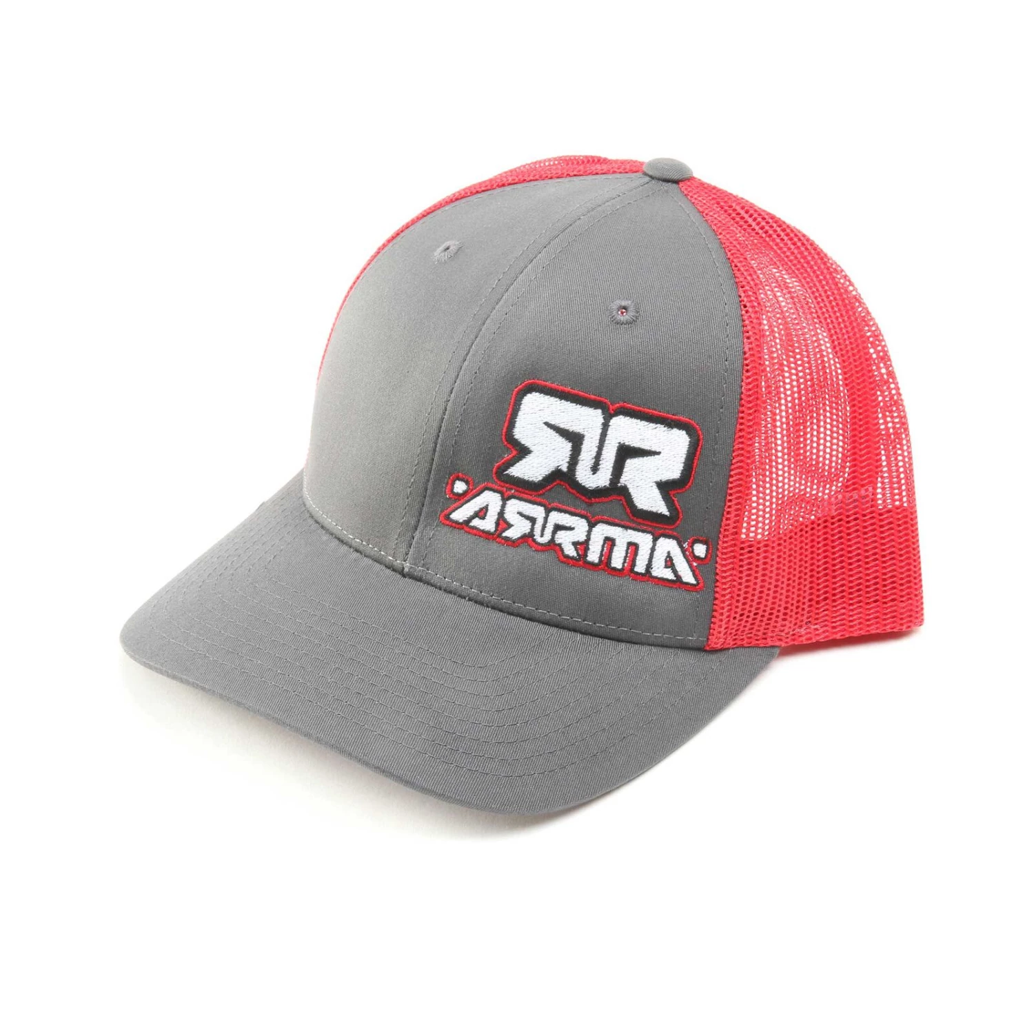 ARRMA Trucker Hat, Red Charcoal 3 ARRMA Trucker Hat, Red Charcoal